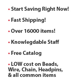 save on jewelry supplies