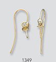 14k lever back earrings