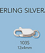 Sterling Silver clasps
