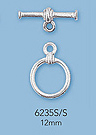 Sterling Silver Toggle Clasps