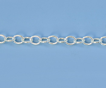 Silver Filled Cable Chain 4.8x6mm alt=
