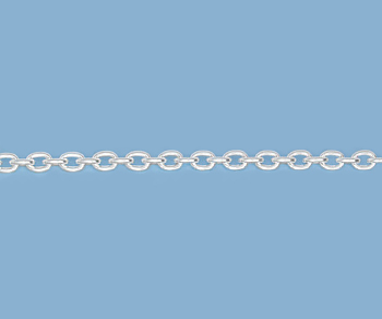 Silver Filled Oval Cable Chain 2.85x2.15mm alt=