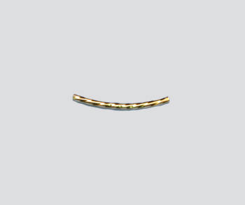 Gold Filled Curve Tube Twist 1.5x24mm alt=