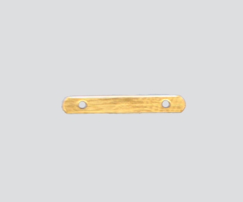 Gold Filled 10mm - 2 Hole Spacer Bar alt=