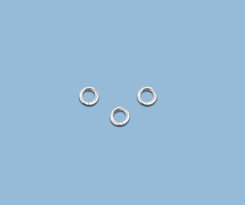 Sterling Silver Jump Ring Open (.020) 24ga 2.3mm (for Permanent Jewelry) alt=