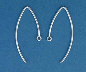Silver Filled Earwires 28mm alt=