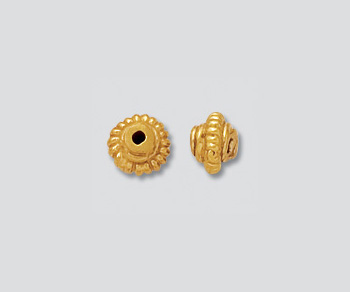 18K Bali Style Bead 5mm alt=
