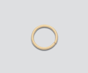 Gold Filled Jump Rings Open (.040) 18ga 10mm Wholesale Jewelry Supplies