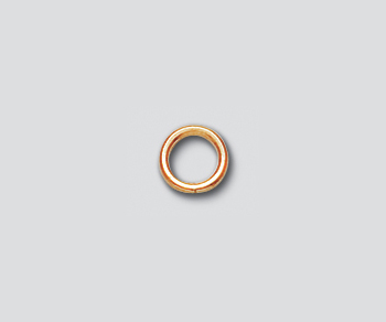 Gold Filled Jump Rings Closed (.030) 20ga. 5.5mm alt=