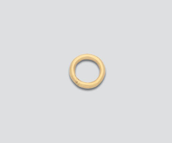 Gold Filled Jump Rings Closed (.040) 18ga. 6mm alt=