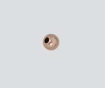 14K Bright Beads Rose 3mm alt=