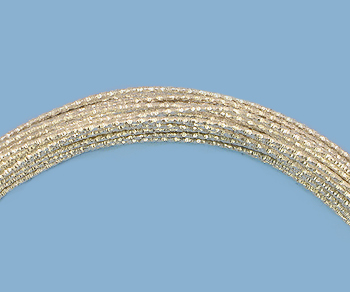 Sterling Silver WIRE Glitter Hard 20 GA (0.030in.) alt=