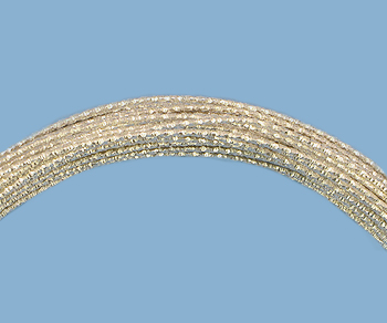 Sterling Silver WIRE Glitter Soft 21 GA (0.027in.) alt=