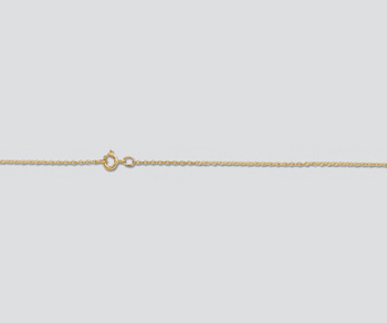14K Rope Chain .89mm 6R 30 inch alt=